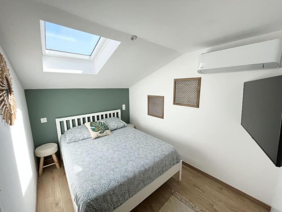 Duplex Centre Ville - 50M De La Plage - Clim - Garage - Netflix 르그로뒤후아 외부 사진