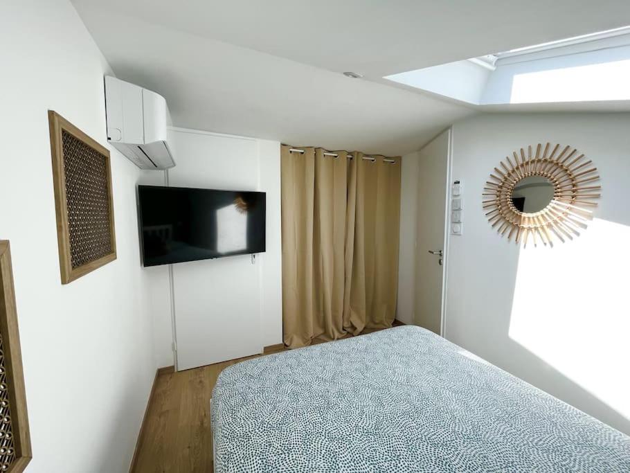 Duplex Centre Ville - 50M De La Plage - Clim - Garage - Netflix 르그로뒤후아 외부 사진